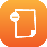Paper usage reduction, eco-friendly icon