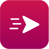 Icon representing guaranteed delivery across multiple communication channels