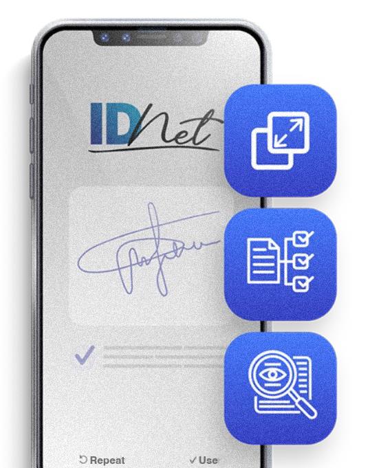 IDNet digital signature model adaptable and scalable for businesses of any size