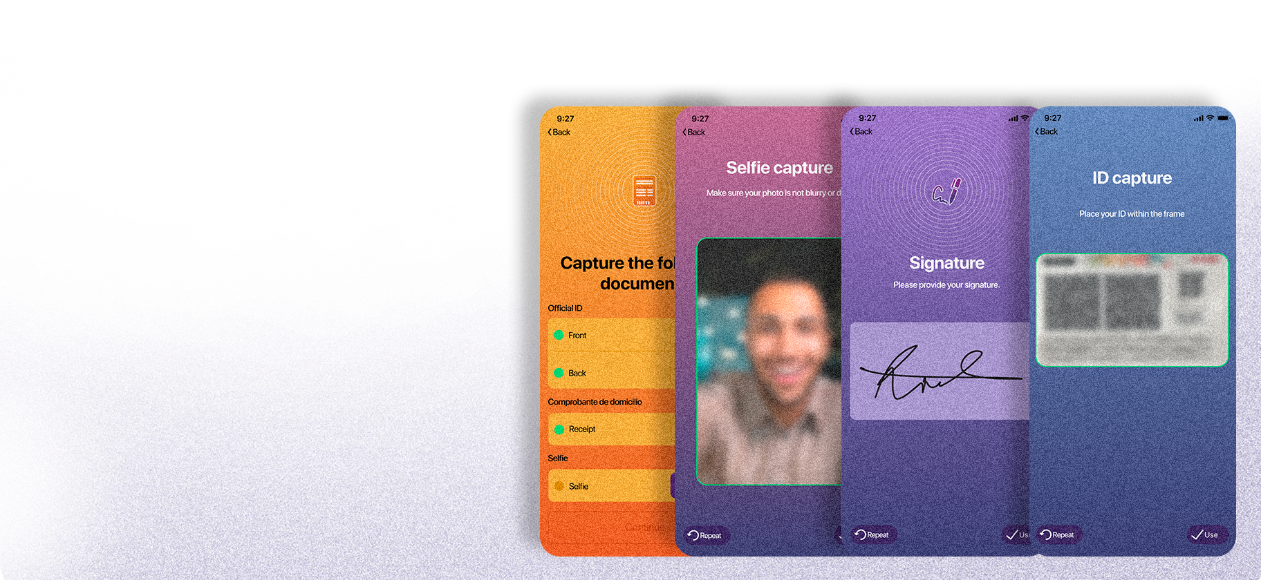 IDNet banner showing digital and biometric signatures from any mobile device with legal validity